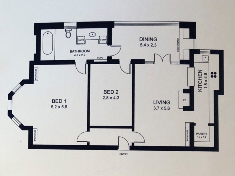 9/186 Forbes Street, Darlinghurst NSW 2010 Floorplan
