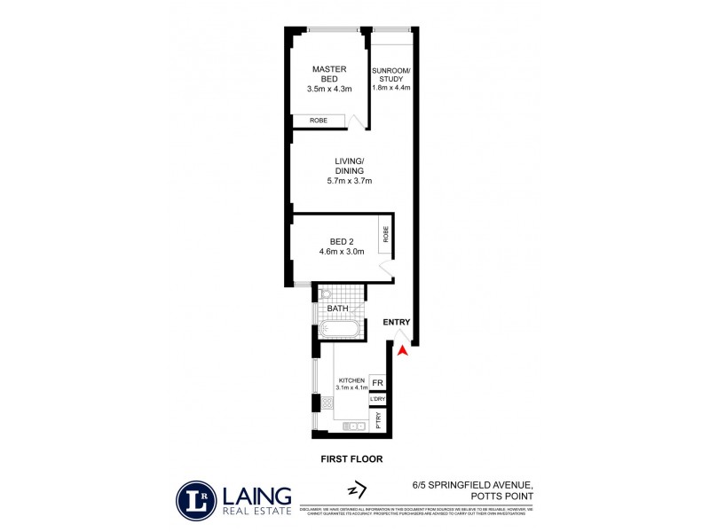 6/5 Springfield Avenue, Potts Point NSW 2011