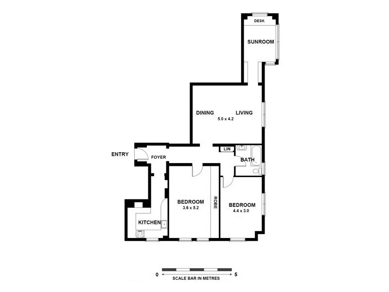 23/10 Hardie Street, Darlinghurst NSW 2010 Floorplan
