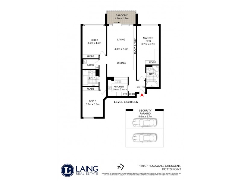 1801/7 Rockwall Crescent, Potts Point NSW 2011
