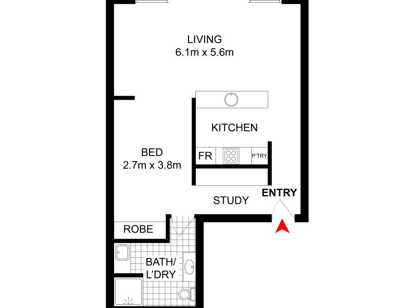6/24 Orwell Street, Potts Point NSW 2011 Floorplan