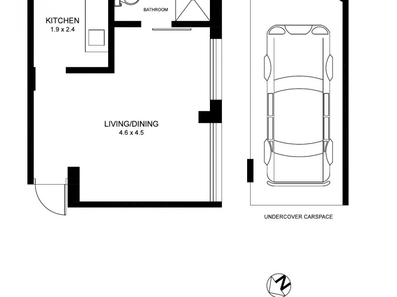 76/5-7 The Esplanade, Elizabeth Bay NSW 2011 Floorplan