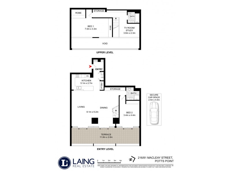 216/81 Macleay Street, Potts Point NSW 2011 Floorplan