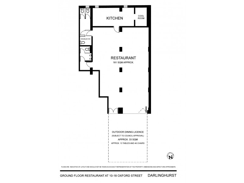 Gnd, 18 Oxford Square, Darlinghurst NSW 2010 Floorplan