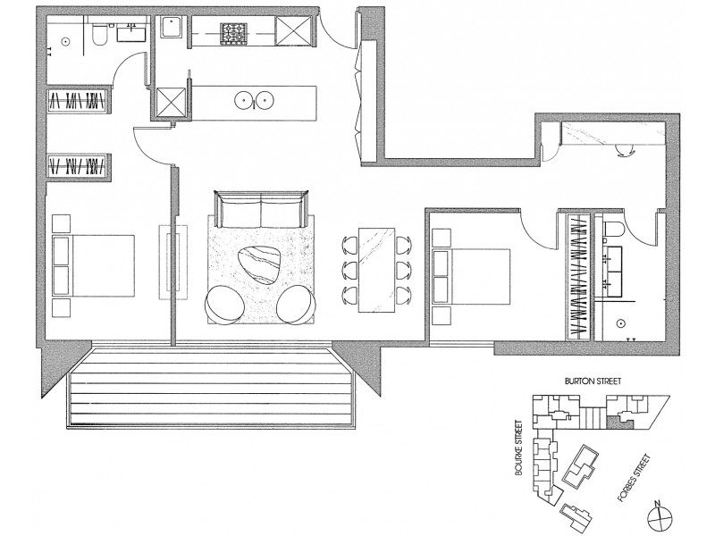 80/299 Forbes Street, Darlinghurst NSW 2010 Floorplan