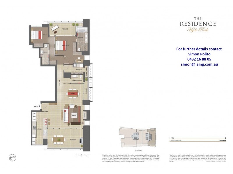 14/18 College Street, Darlinghurst NSW 2010 Floorplan