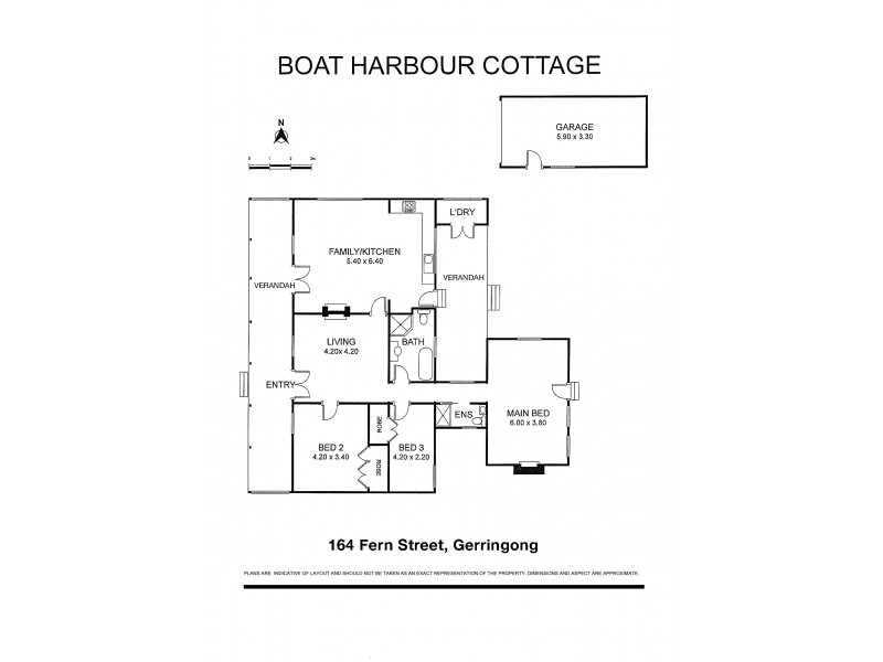 164 Fern Street, Gerringong NSW 2534 Floorplan