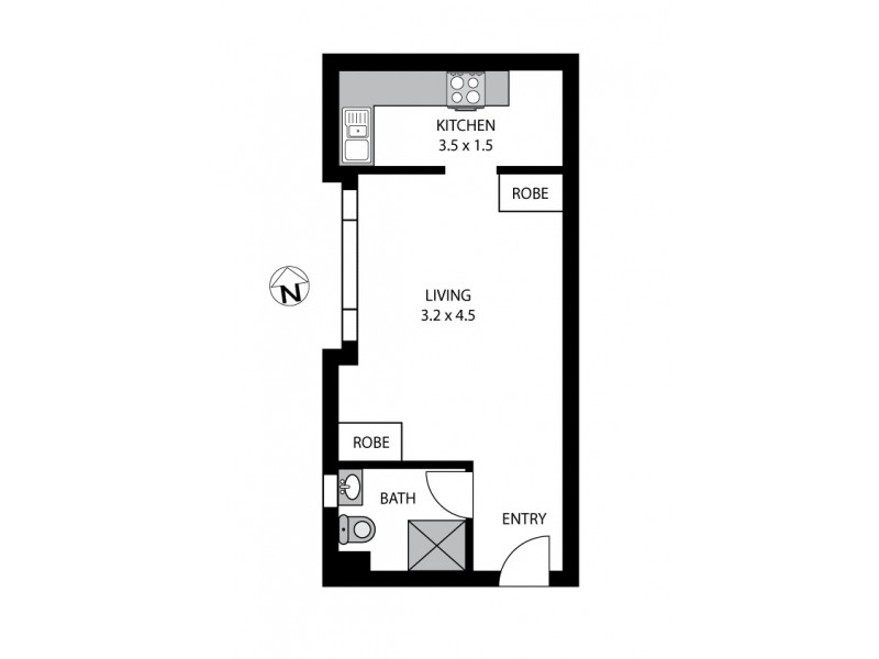 11/12-16 Chelsea Street, Redfern NSW 2016 Floorplan