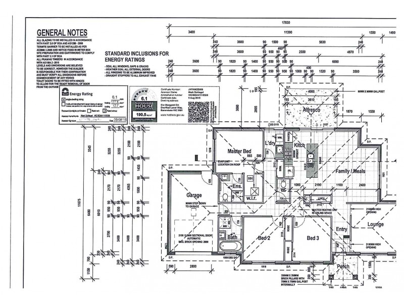 52 Margaret Court Drive, Baranduda VIC 3691 Floorplan