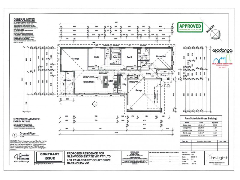 71 Margaret Court Drive, Baranduda VIC 3691 Floorplan
