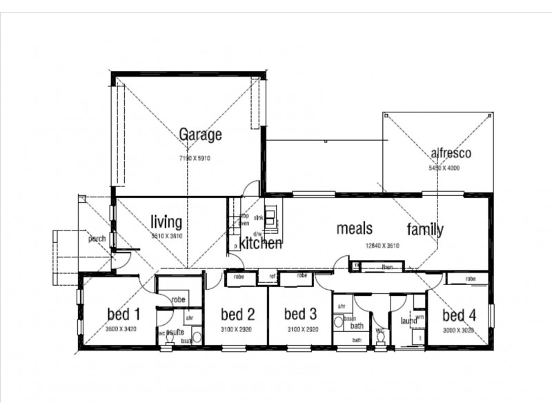 Lot 1330 9 Jensen Crescent, Wodonga VIC 3690 Floorplan