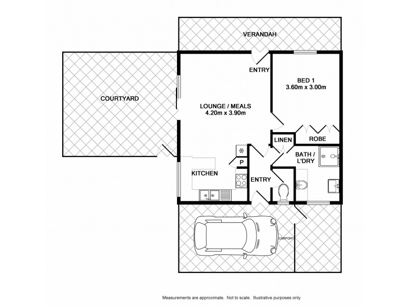 1/283 Weidner Crescent, East Albury NSW 2640 Floorplan