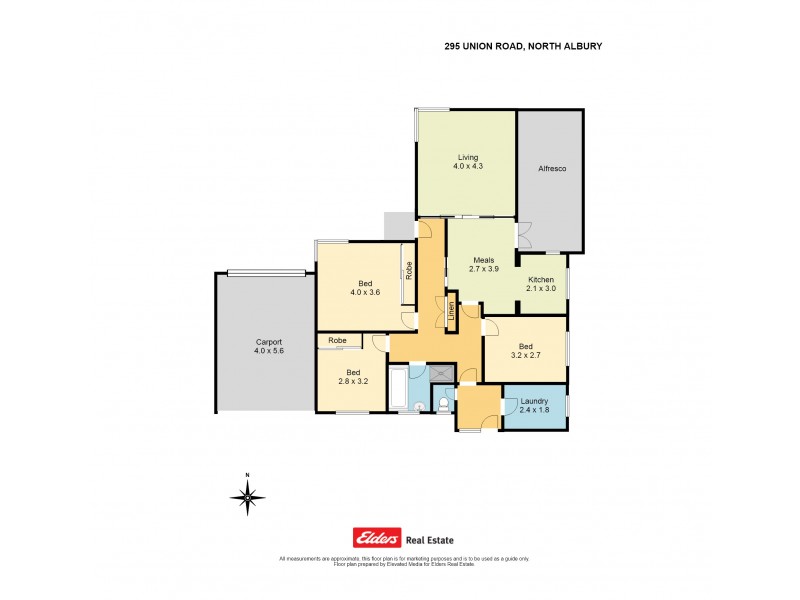 295 Union Road, North Albury NSW 2640 Floorplan