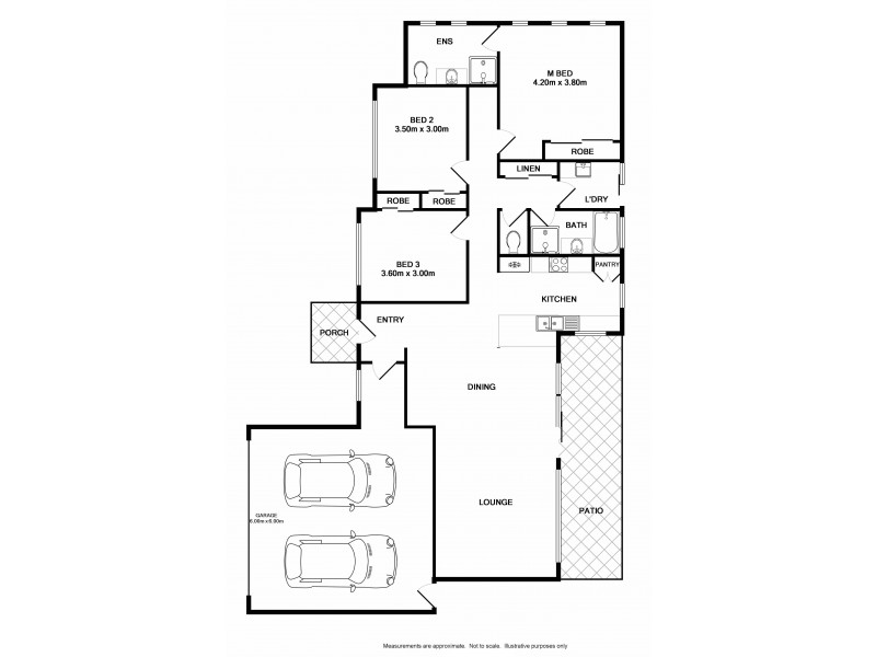 1/2A Warwick Road, Wodonga VIC 3690 Floorplan