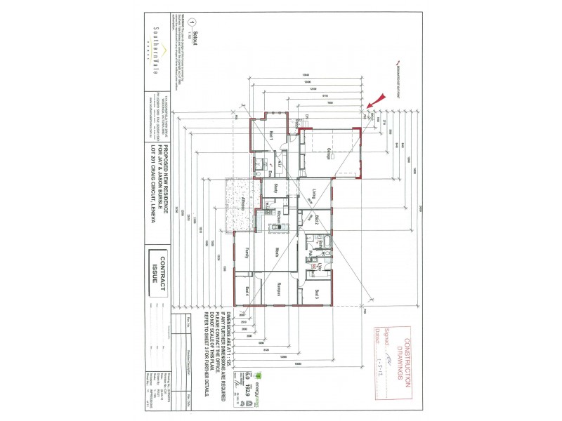 61 Craig Circuit, Leneva VIC 3691 Floorplan