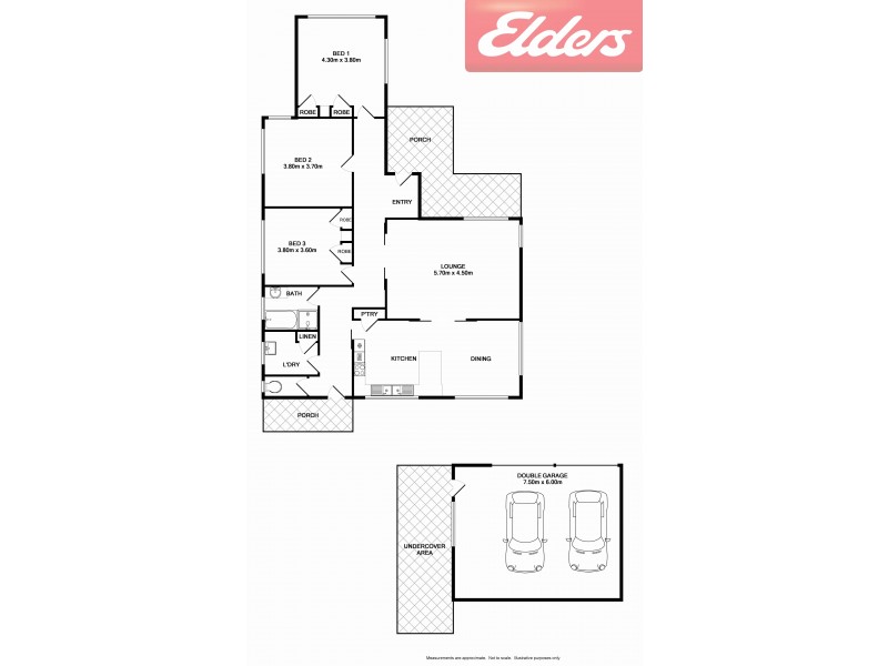74 Thomas Mitchell Drive, Wodonga VIC 3690 Floorplan