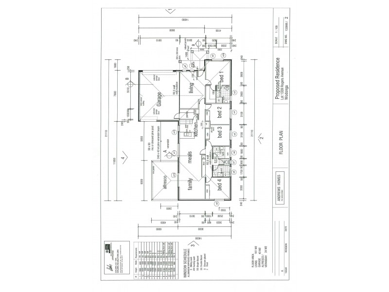 26 Rogers Avenue, Wodonga VIC 3690 Floorplan