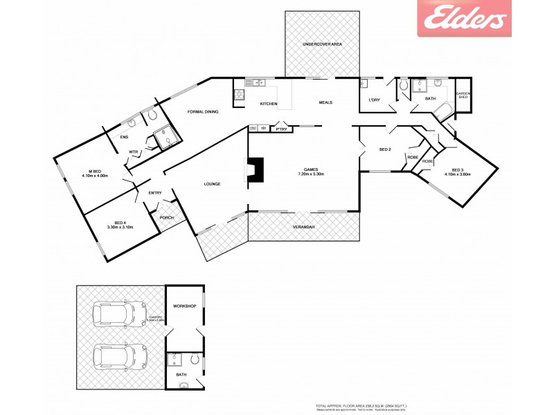 406 Carlma Crescent, Lavington NSW 2641 Floorplan