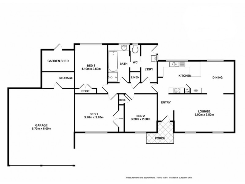 38 Wiltshire Crescent, Wodonga VIC 3690 Floorplan