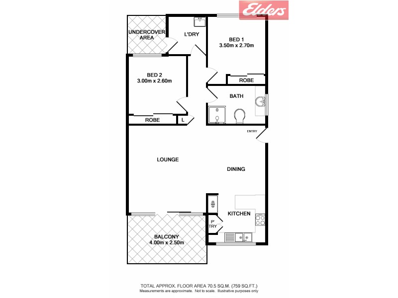 36/429 McDonald Road, Lavington NSW 2641 Floorplan