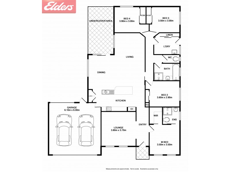 6 Chafia Place, Lavington NSW 2641 Floorplan