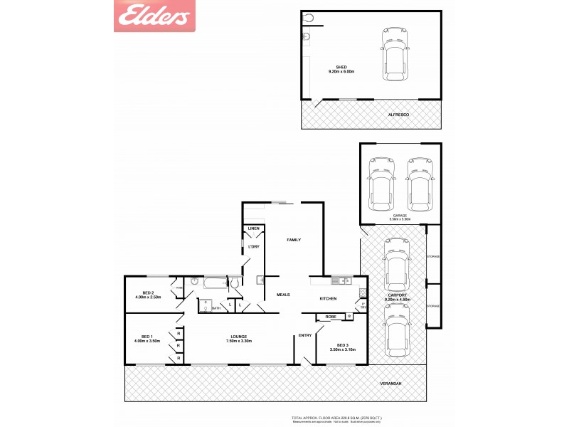 489 Barlow Street, Lavington NSW 2641 Floorplan