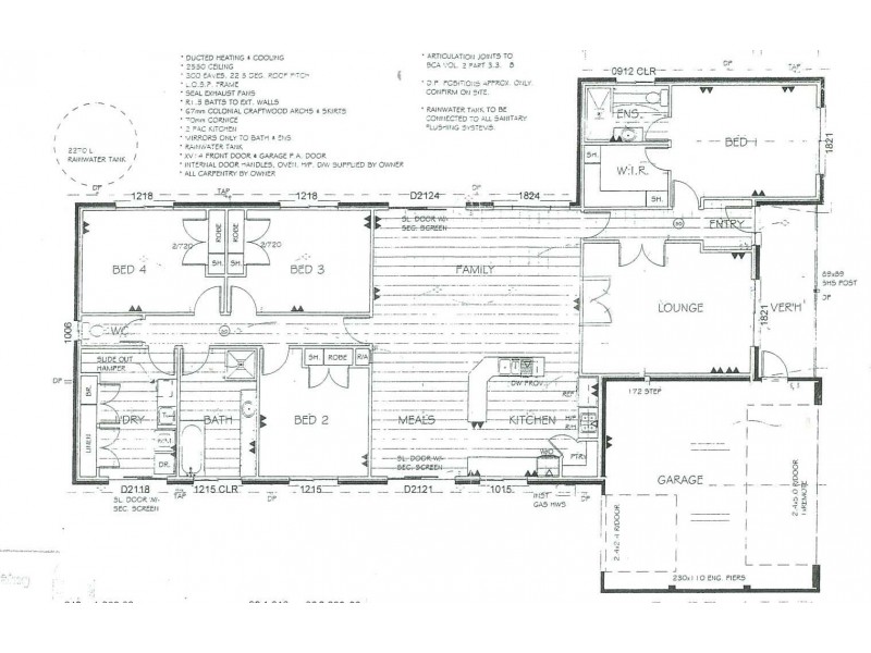 14 Wren Court, Wodonga VIC 3690 Floorplan