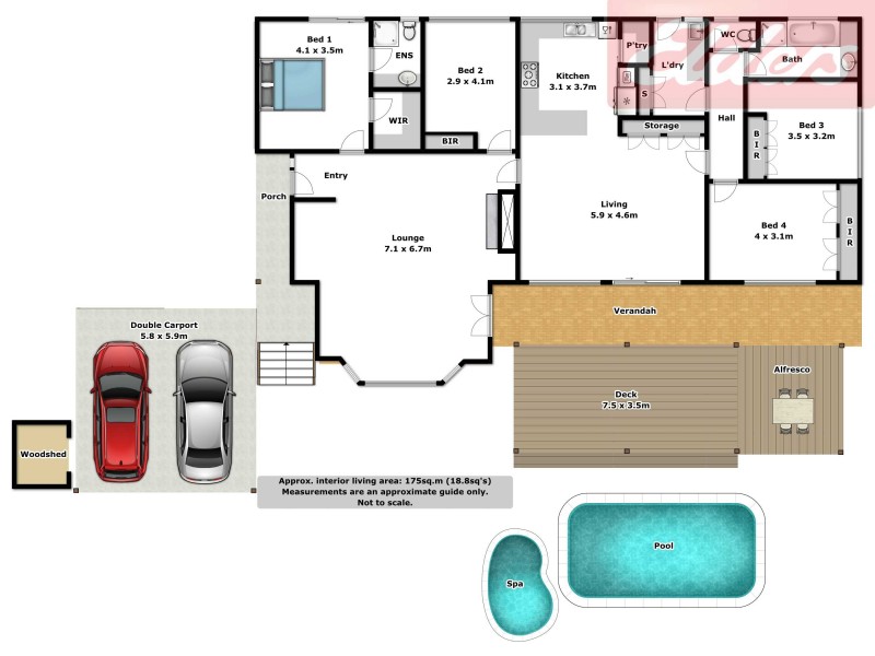 9 Nordsvan Drive, Wodonga VIC 3690 Floorplan