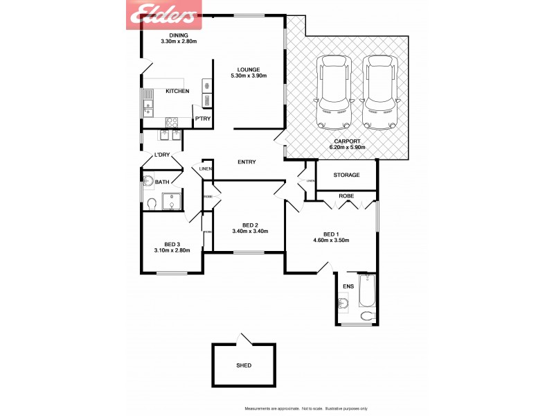 20 Marie Drive, Wodonga VIC 3690 Floorplan