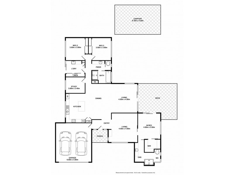 93 Barton Street, Wodonga VIC 3690 Floorplan
