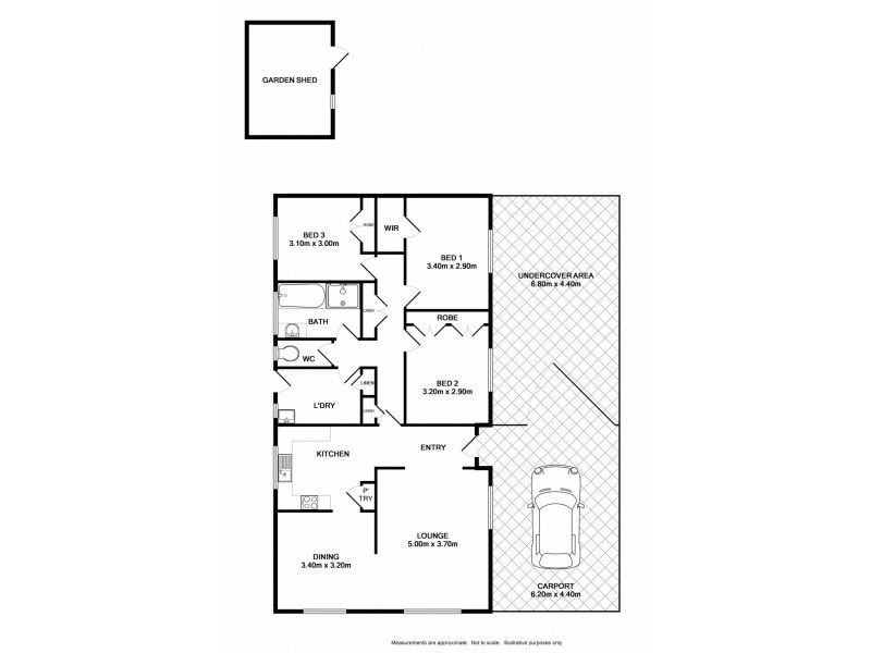 285 Clarence Street, Lavington NSW 2641 Floorplan