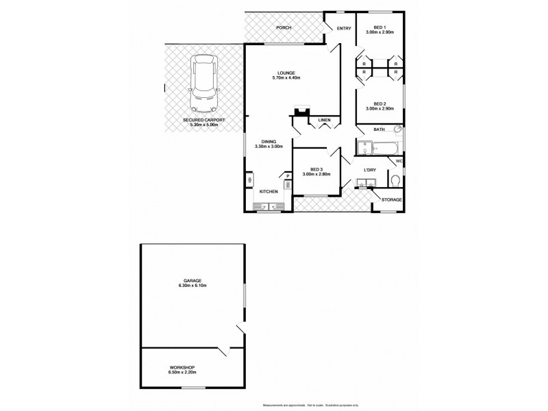 521 Kaitlers Road, Lavington NSW 2641 Floorplan
