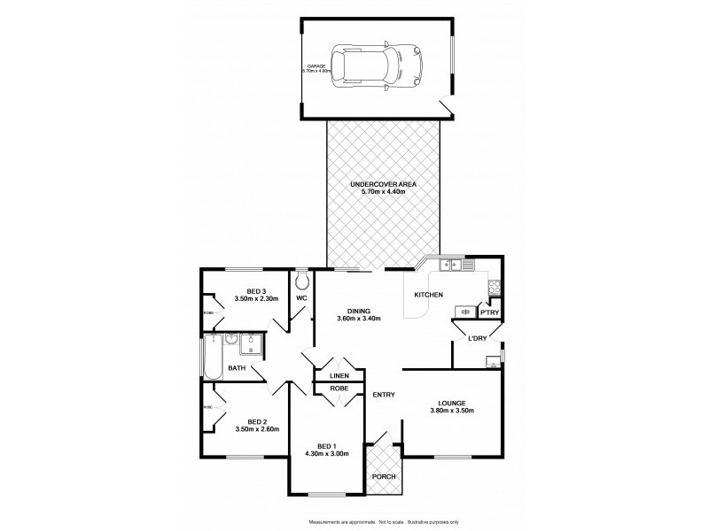 1/370 Townsend Street, Albury NSW 2640 Floorplan