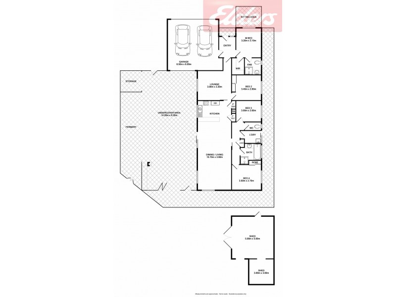 21 Rosemont Court, Wodonga VIC 3690 Floorplan