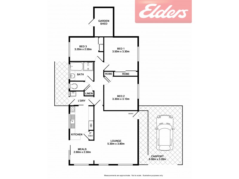 1/953 Pemberton Street, West Albury NSW 2640 Floorplan