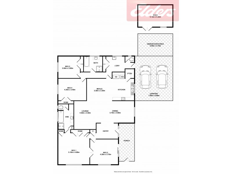 13 Parkland Drive, Wodonga VIC 3690 Floorplan
