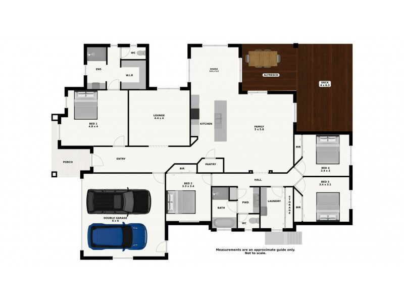 13 Hawk Place, Wodonga VIC 3690 Floorplan