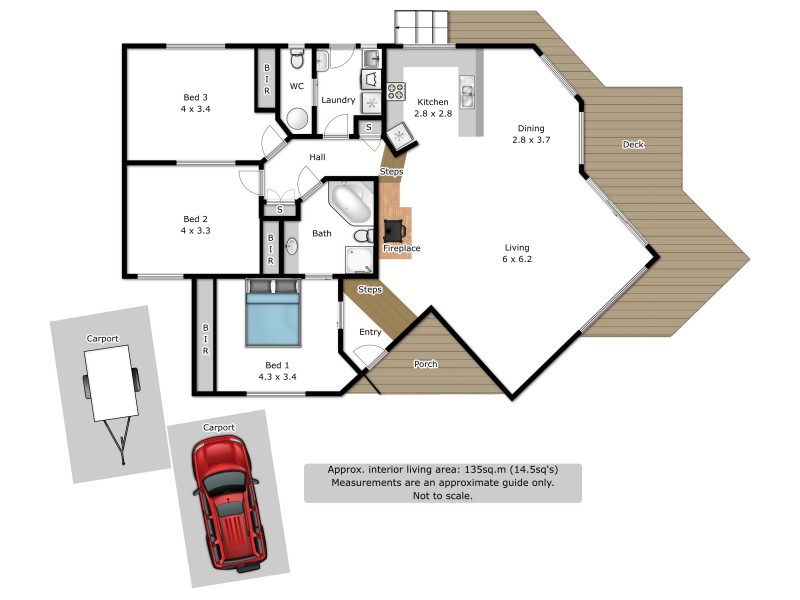 35 Diggings Road, Tawonga VIC 3697 Floorplan
