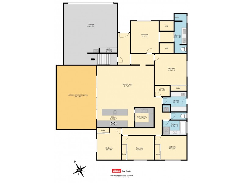 74 Yarralumla Drive, Wodonga VIC 3690 Floorplan