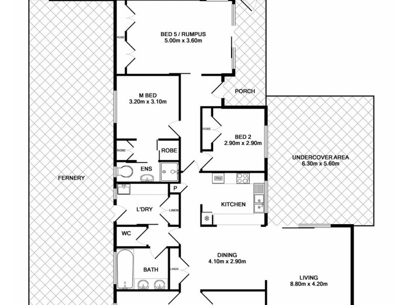 13 Diamond Drive, Wodonga VIC 3690 Floorplan