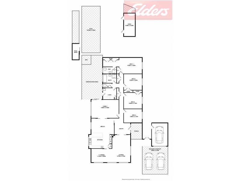 8 Sans Souci Drive, Wodonga VIC 3690 Floorplan