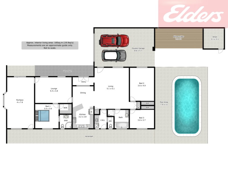501 Regina Avenue, North Albury NSW 2640 Floorplan
