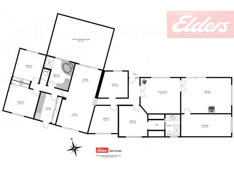 8 Pinkerton Court, Wodonga VIC 3690 Floorplan
