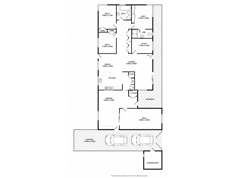 25 Jarrah Street, Wodonga VIC 3690 Floorplan