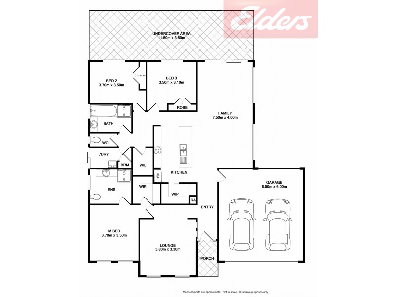 3 Inwood Crescent, Wodonga VIC 3690 Floorplan