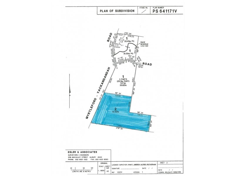 Lot 2 2172 Myrtleford-Yackandandah Road, Bruarong VIC 3749 Floorplan