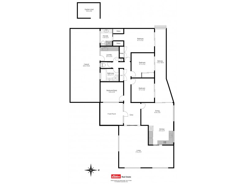 21 Holmes Court, Wodonga VIC 3690 Floorplan