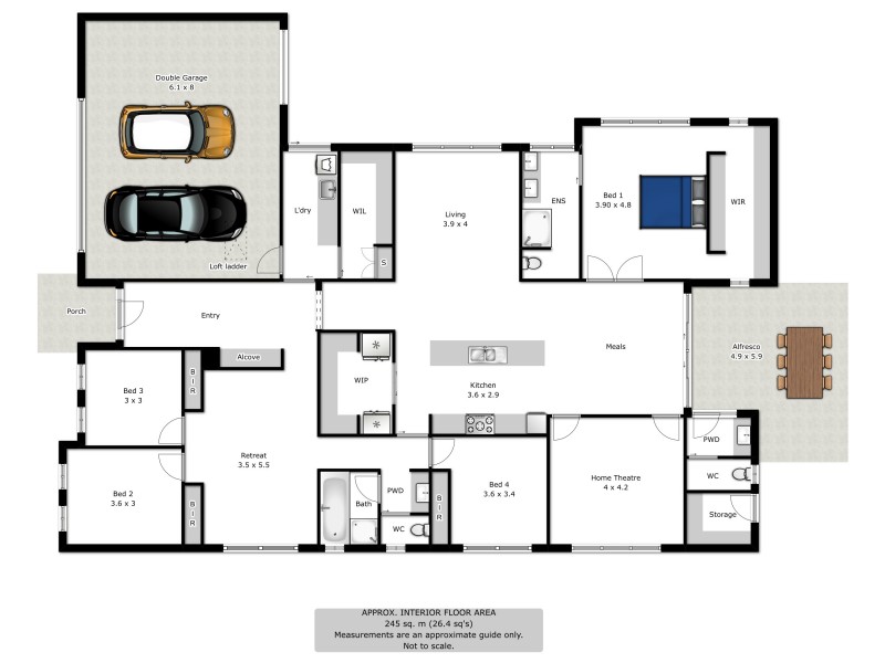 207 Kaitlers Road, Lavington NSW 2641 Floorplan