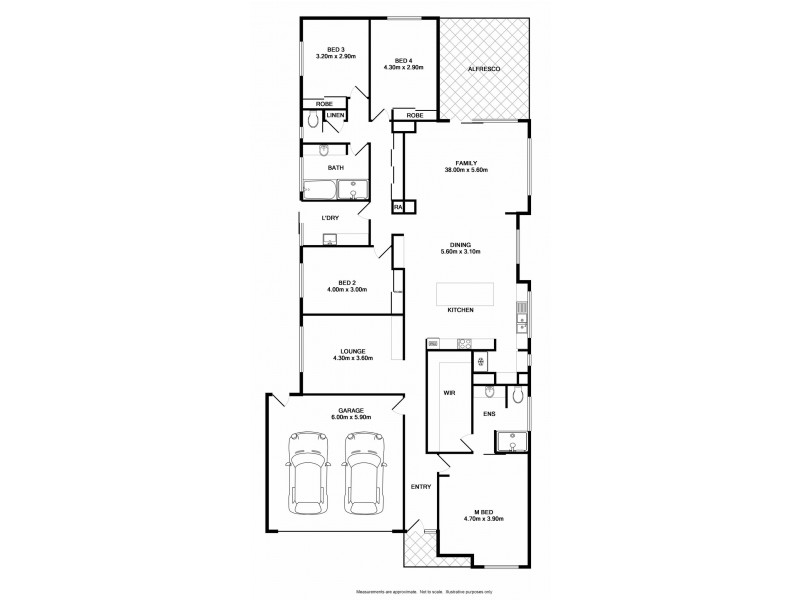 9 Canon Street, Leneva VIC 3691 Floorplan