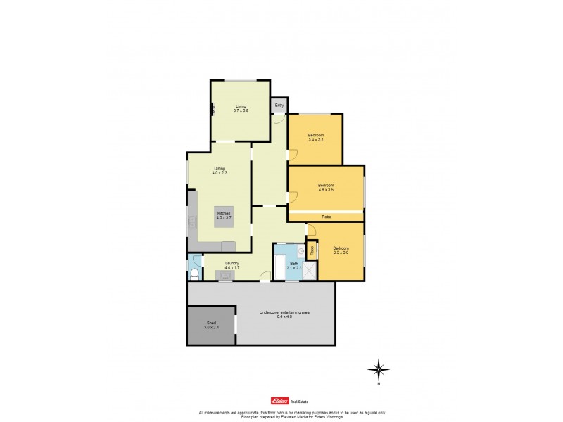 70 Lawrence Street, Wodonga VIC 3690 Floorplan